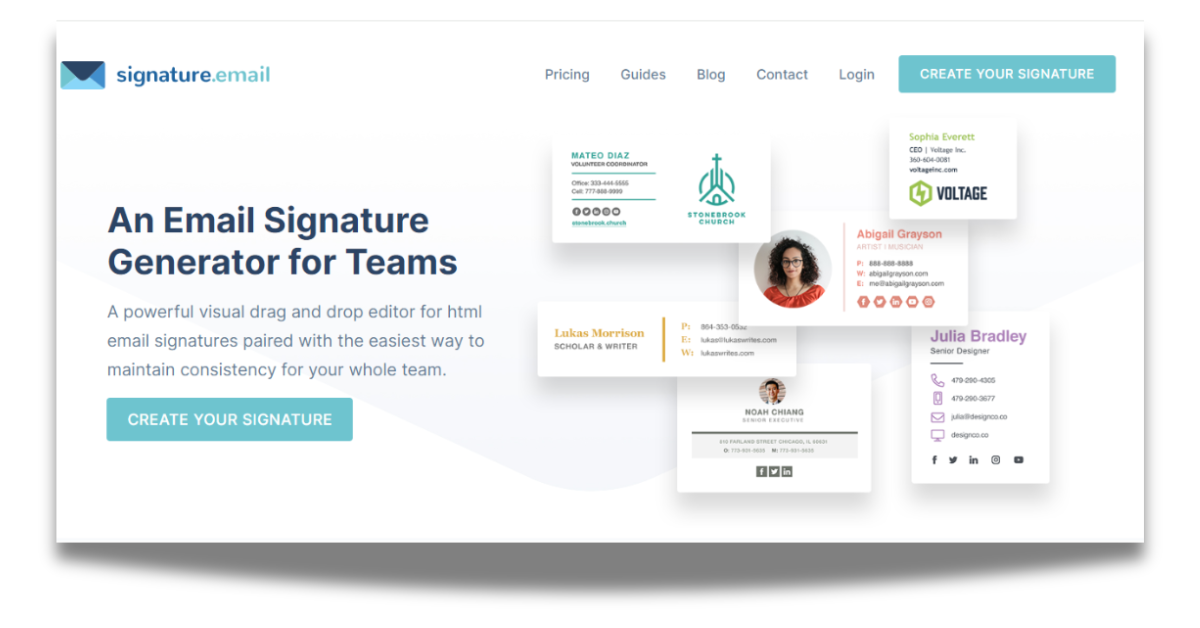 Top 17 Email Signature Generator Tools (Free and Paid)