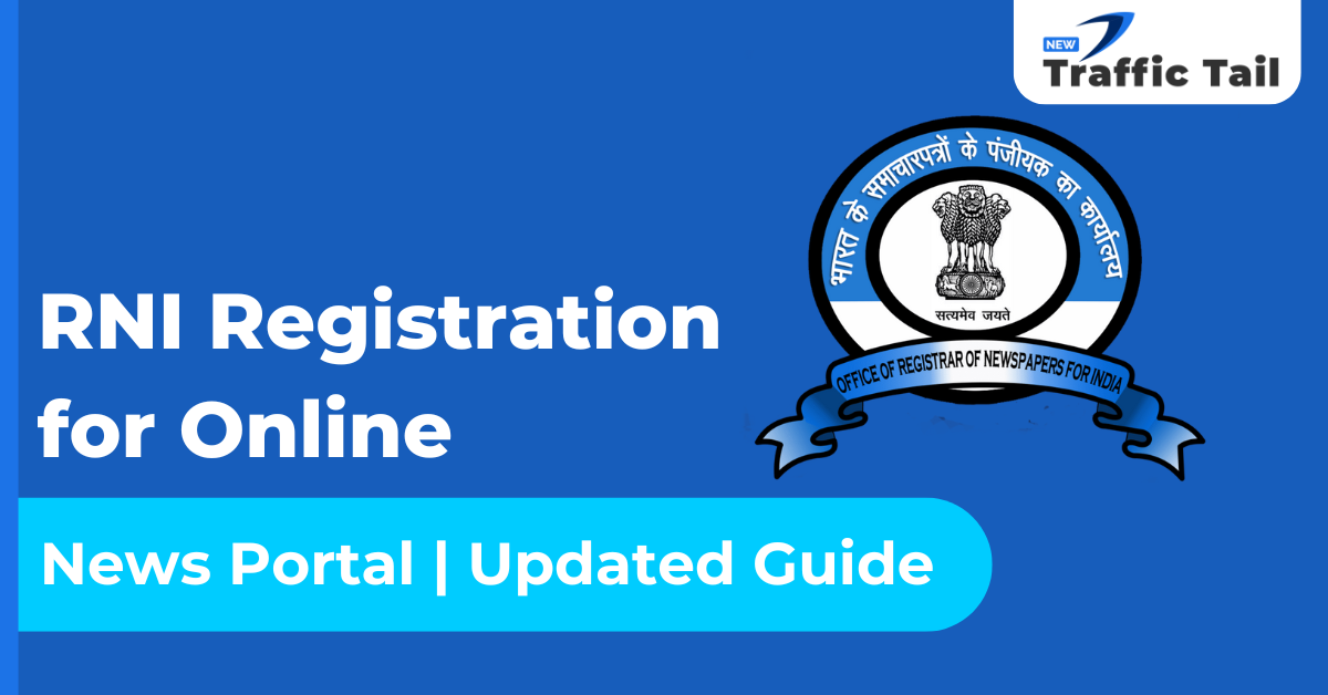 RNI Registration for Online News Portal
