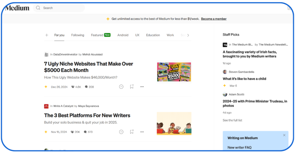 Guest Posting Submission Sites