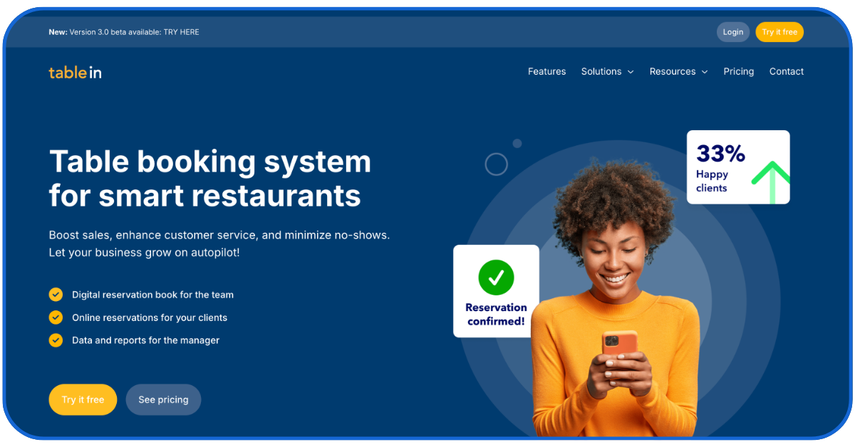 best restaurant reservation software