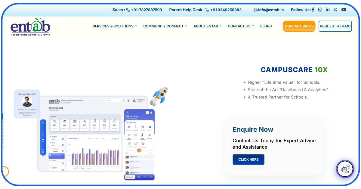 Campus Management Software Providers in India