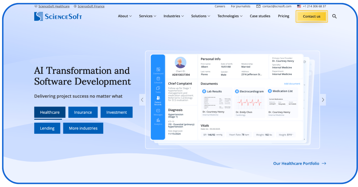 Top Healthcare Software Development Companies