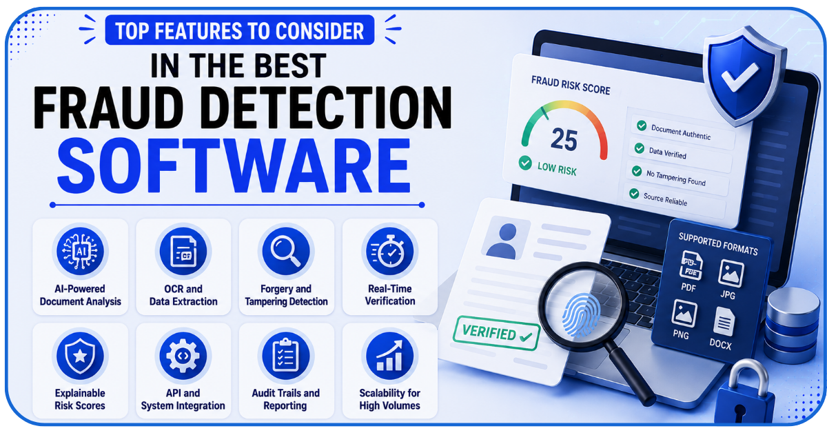 Document Fraud Detection Software