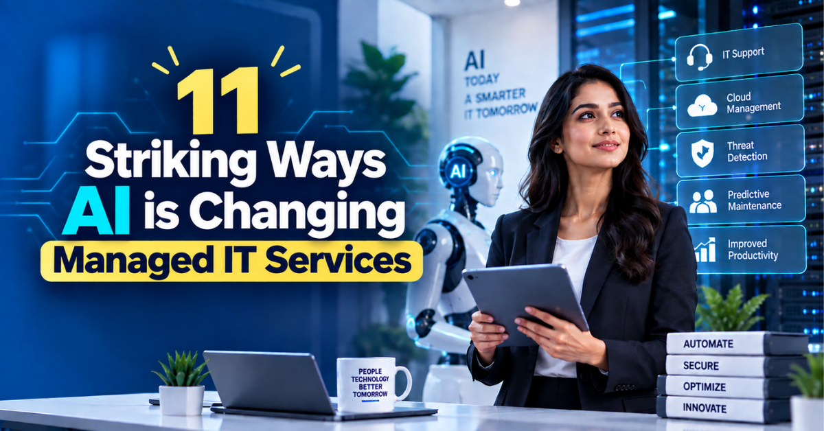 Ways AI is Changing Managed IT Services